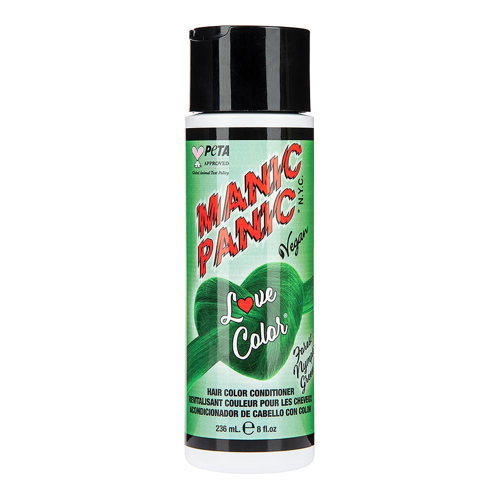 Manic Panic Hair Dye Colour Depositing Forest Nymph Green Love 236ml - QHA UK