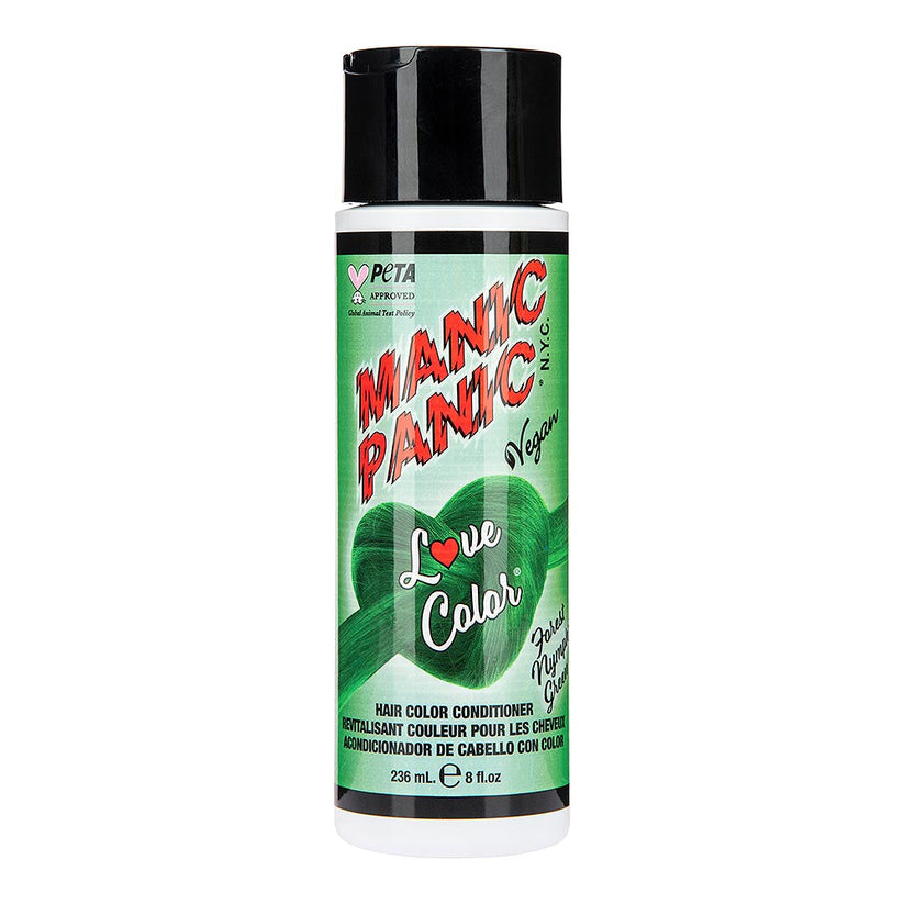 Manic Panic Hair Dye Colour Depositing Forest Nymph Green Love 236ml - QHA UK