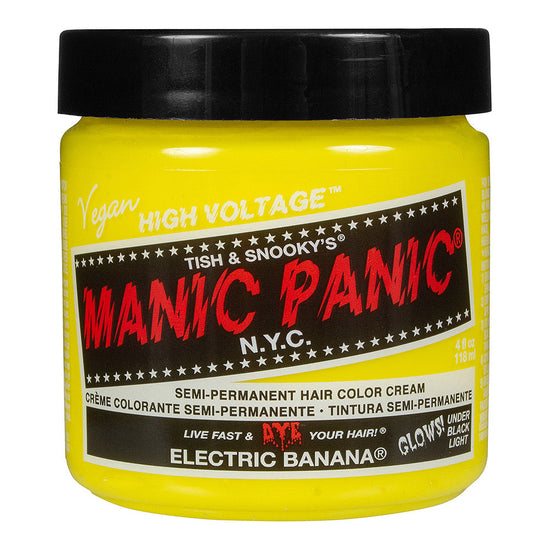 Manic Panic Semi-Permanent Hair Dye Electric Banana Vegan 118ml - QHA UK