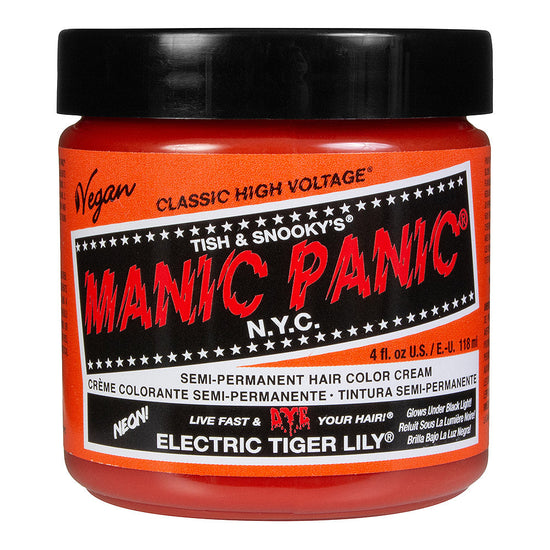 Manic Panic Semi-Permanent Hair Dye Electric Tiger Lily Vegan 118ml - QHA UK