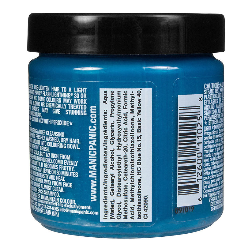 Manic Panic Semi-Permanent Hair Dye Mermaid Vibrant Ocean Teal 118ml - QHA UK