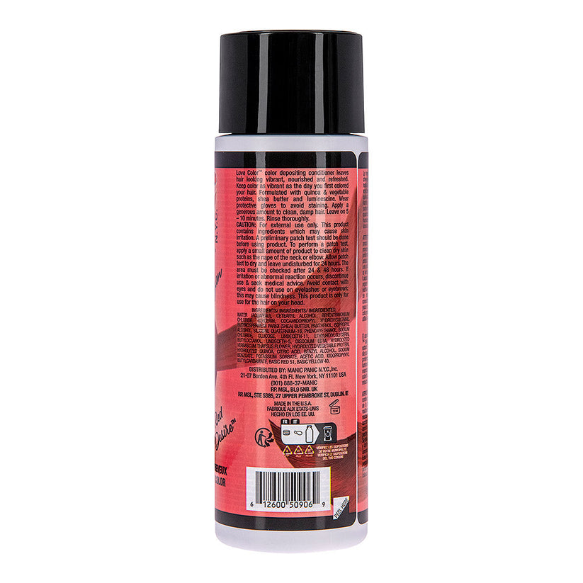 Manic Panic Hair Dye Red Desire Love Colour Conditioner 236ml - QHA UK