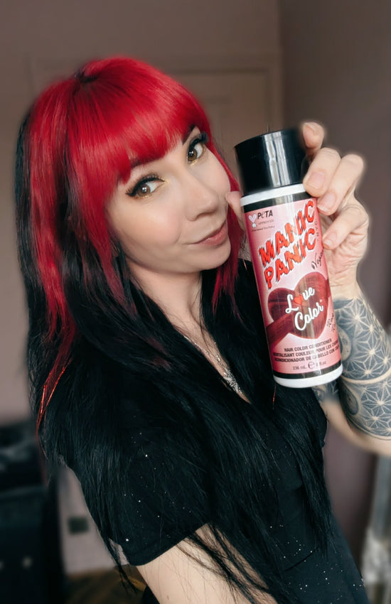Manic Panic Hair Dye Rock Me Red Love Colour Conditioner 236ml - QHA UK