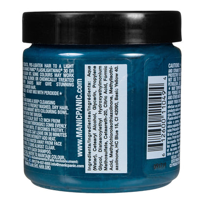 Manic Panic Semi-Permanent Hair Dye Siren Song Vibrant Teal Blue 118ml - QHA UK