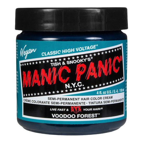 Manic Panic Semi-Permanent Hair Dye Voodoo Forest Deep Dark 118ml - QHA UK