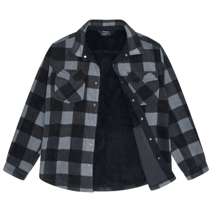 Member's Mark Sherpa Fleece Shacket Overshirt | Quality UK Fashion - QHA UK