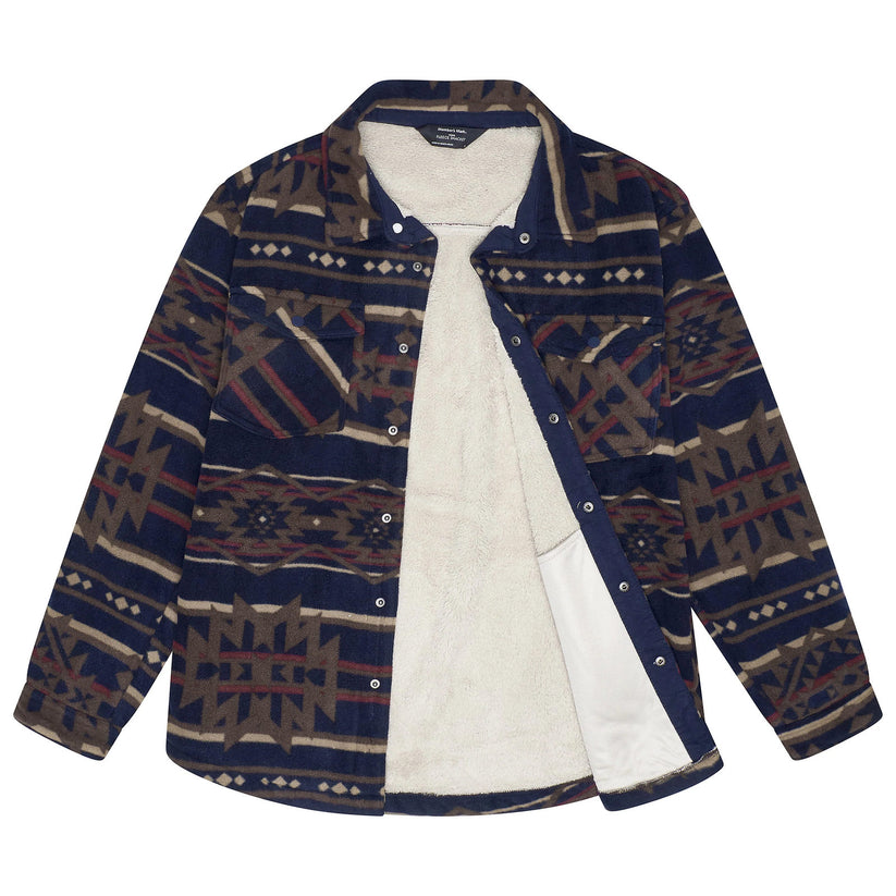 Member's Mark Sherpa Fleece Shacket Overshirt | Quality UK Fashion - QHA UK