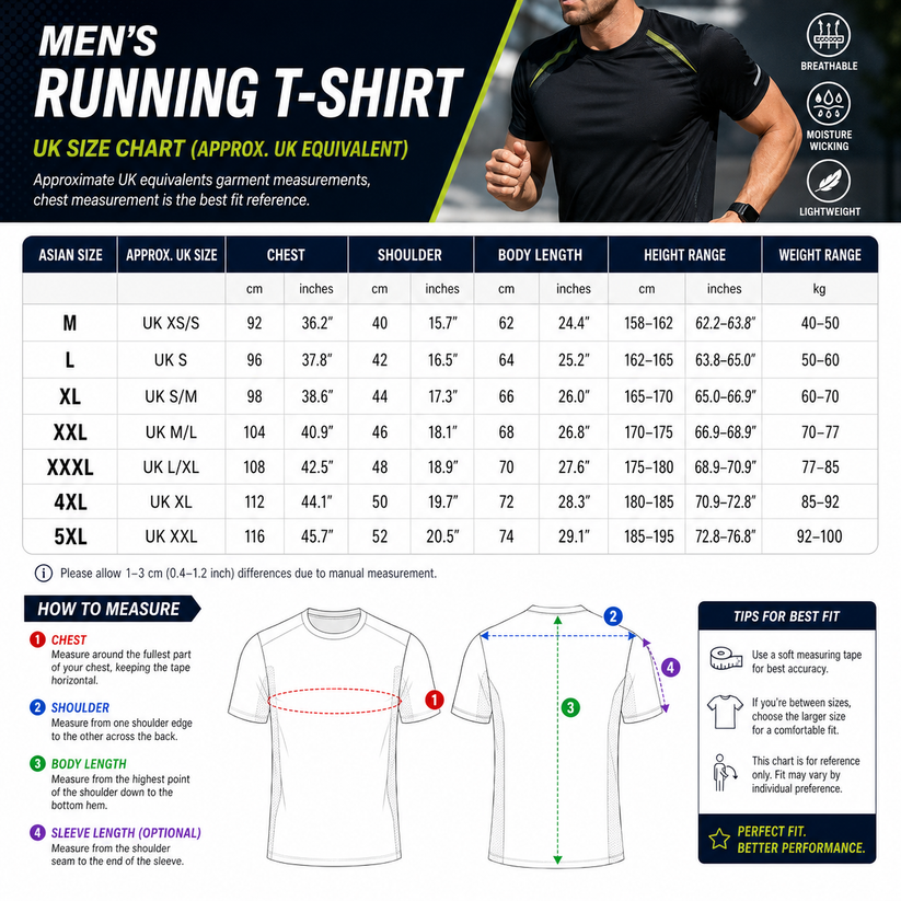 Men's T-Shirt Short Sleeve Summer Printed Running Ice Silk Thin | QHA - QHA UK