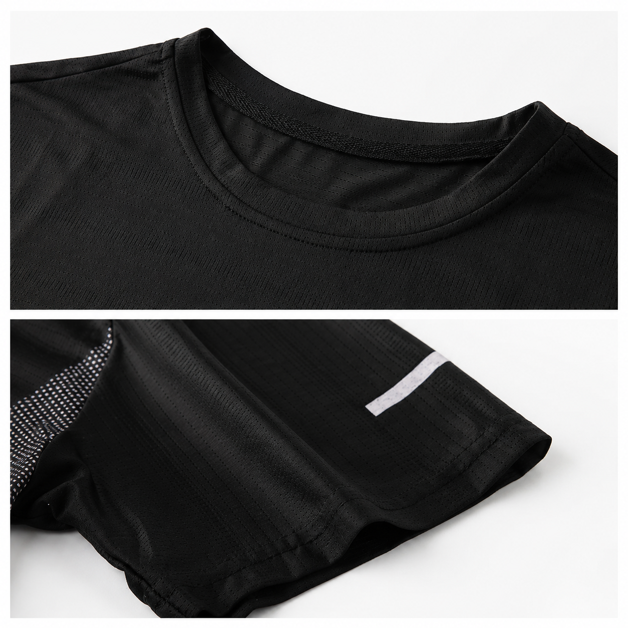 Men's T-Shirt Short Sleeve Summer Printed Running Ice Silk Thin | QHA - QHA UK