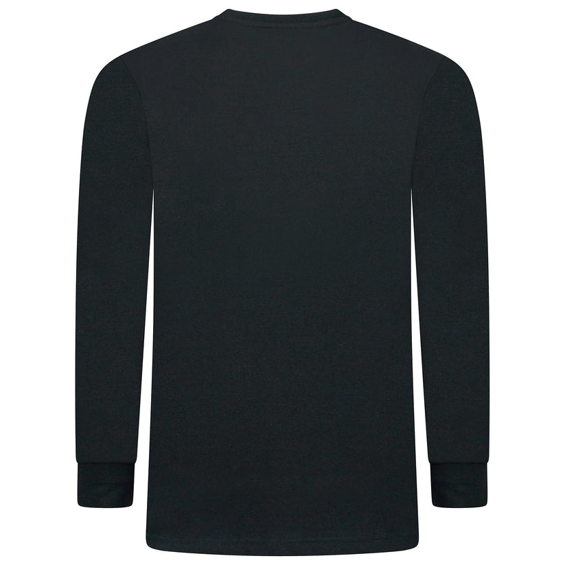 Mens Life Is Good Pyjama Set | Black/Grey Cotton Blend Regular - QHA UK