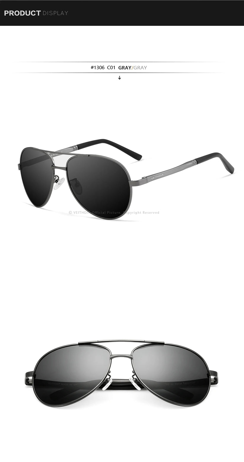Fashion Item Veithdia Brand Sunglasses Polarized Uv400 | QHA UK - QHA UK