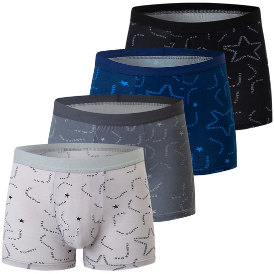 Men's Printed Board Shorts Multipack | 4/5 Pcs | Polyester | XS–XXXL - QHA UK