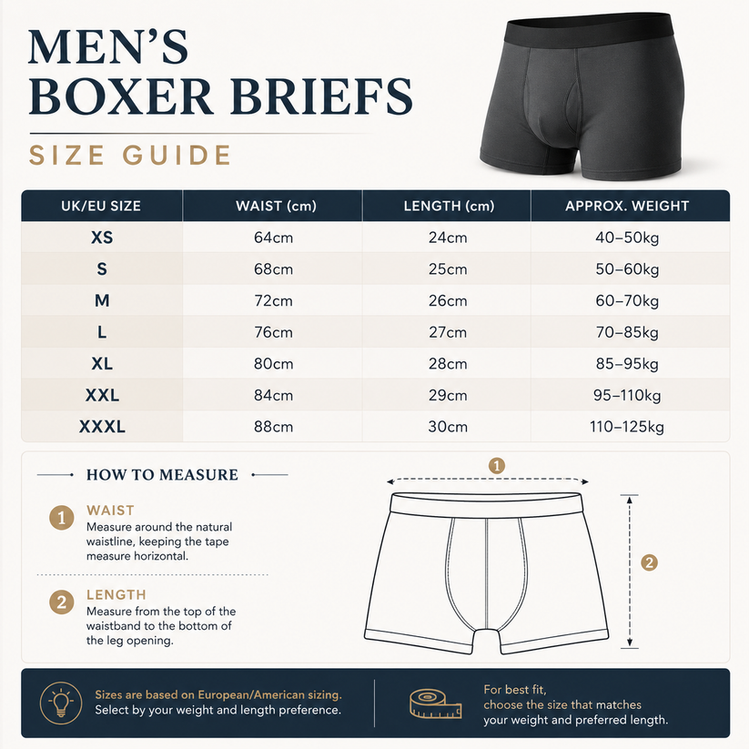 Men's Printed Board Shorts Multipack | 4/5 Pcs | Polyester | XS–XXXL - Size Guide - QHA UK