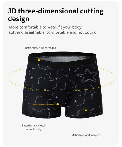Men's Printed Board Shorts Multipack | 4/5 Pcs | Polyester | XS–XXXL - QHA UK