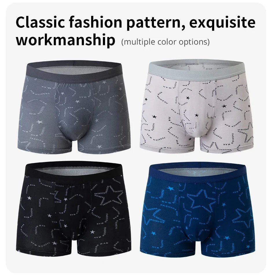 Men's Printed Board Shorts Multipack | 4/5 Pcs | Polyester | XS–XXXL - QHA UK