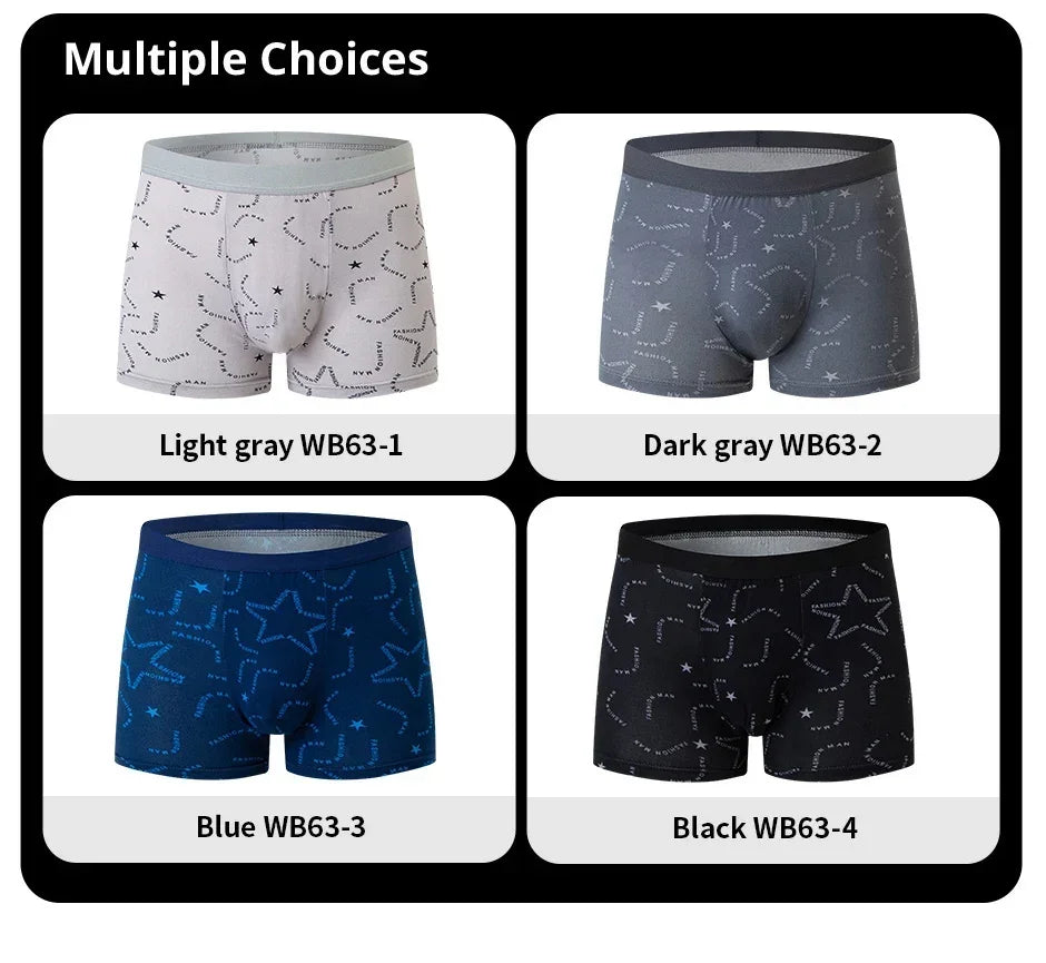 Men's Printed Board Shorts Multipack | 4/5 Pcs | Polyester | XS–XXXL - QHA UK
