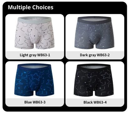 Men's Printed Board Shorts Multipack | 4/5 Pcs | Polyester | XS–XXXL - QHA UK