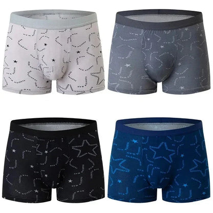 Men's Printed Board Shorts Multipack | 4/5 Pcs | Polyester | XS–XXXL - QHA UK