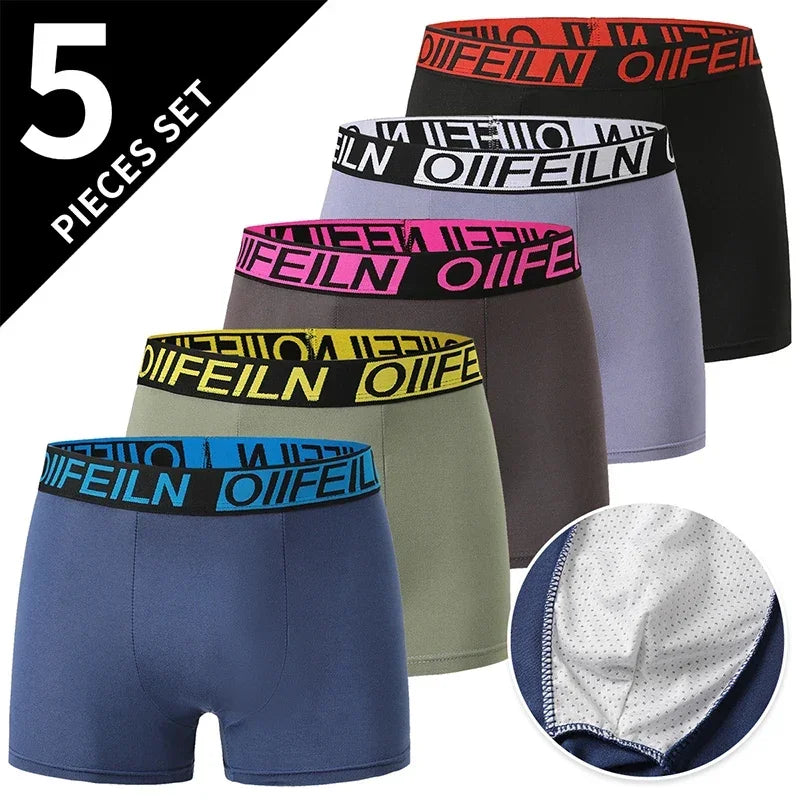 Men's Printed Board Shorts Multipack | 4/5 Pcs | Polyester | XS–XXXL - QHA UK