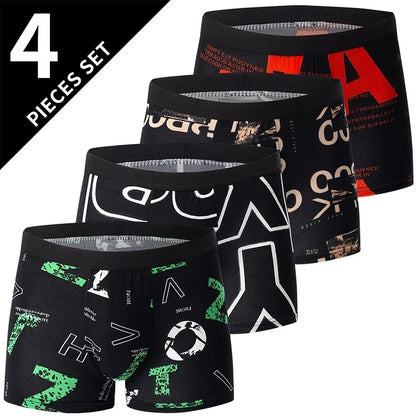 Men's Printed Board Shorts Multipack | 4/5 Pcs | Polyester | XS–XXXL - QHA UK