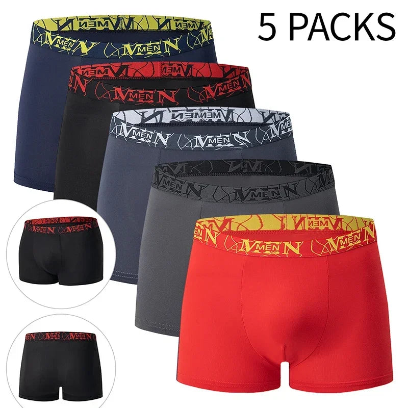 Men's Printed Board Shorts Multipack | 4/5 Pcs | Polyester | XS–XXXL - QHA UK