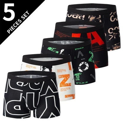 Men's Printed Board Shorts Multipack | 4/5 Pcs | Polyester | XS–XXXL - QHA UK