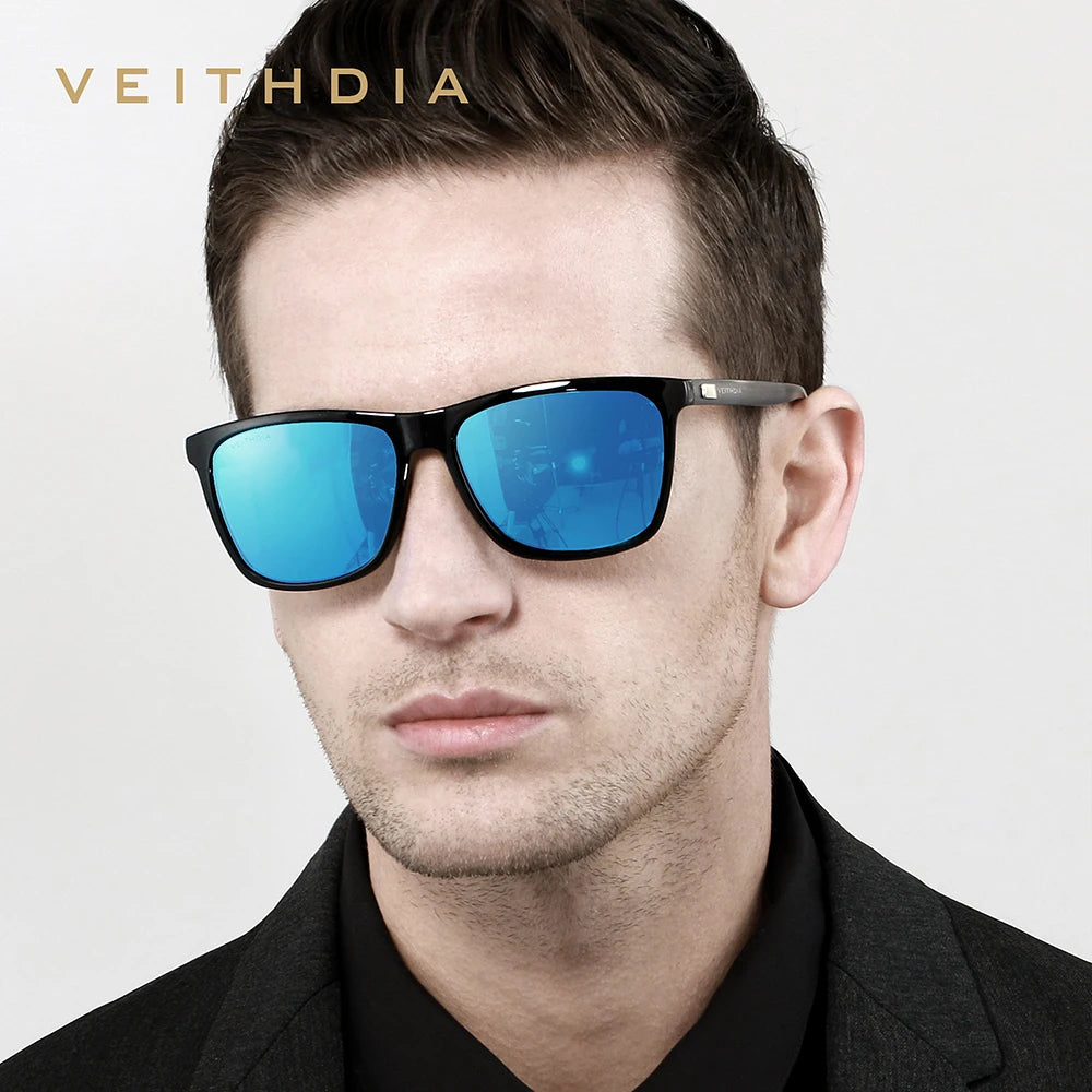 Item Veithdia Brand Sunglasses Retro Aluminum+tr90 Polarized | QHA UK - QHA UK