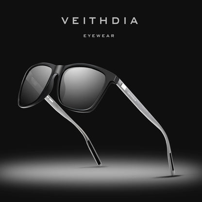 Item Veithdia Brand Sunglasses Retro Aluminum+tr90 Polarized | QHA UK - QHA UK