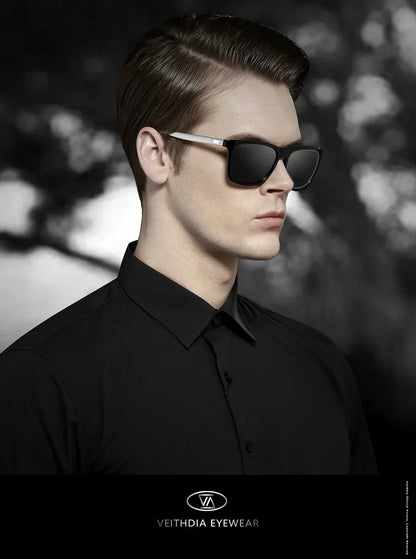 Item Veithdia Brand Sunglasses Retro Aluminum+tr90 Polarized | QHA UK - QHA UK