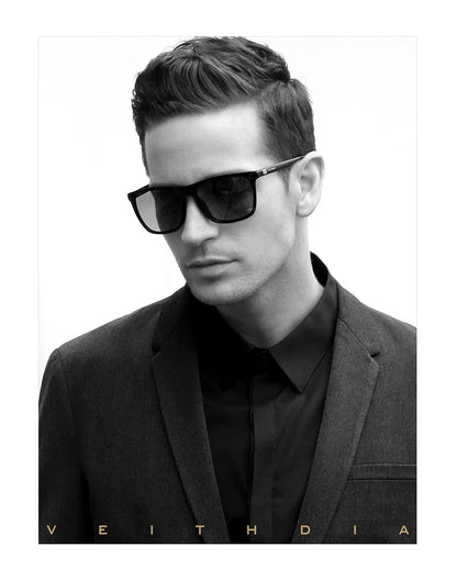 Item Veithdia Brand Sunglasses Retro Aluminum+tr90 Polarized | QHA UK - QHA UK