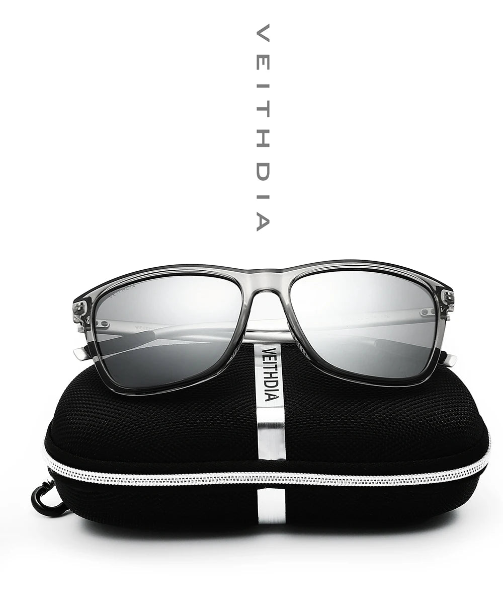 Item Veithdia Brand Sunglasses Retro Aluminum+tr90 Polarized | QHA UK - QHA UK