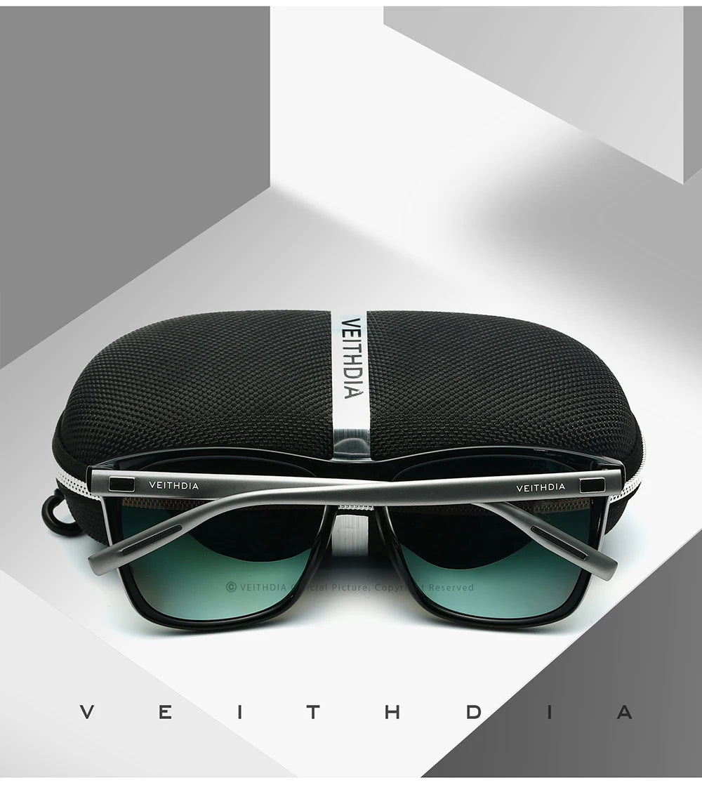 Item Veithdia Brand Sunglasses Retro Aluminum+tr90 Polarized | QHA UK - QHA UK