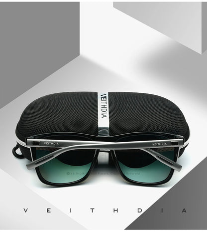 Item Veithdia Brand Sunglasses Retro Aluminum+tr90 Polarized | QHA UK - QHA UK