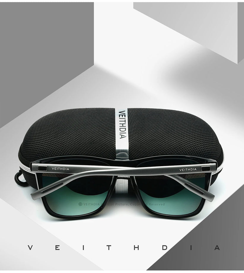Item Veithdia Brand Sunglasses Retro Aluminum+tr90 Polarized | QHA UK - QHA UK