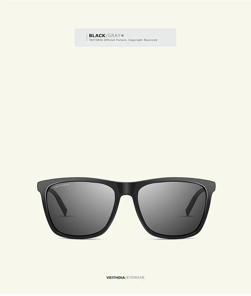 Item Veithdia Brand Sunglasses Retro Aluminum+tr90 Polarized | QHA UK - QHA UK