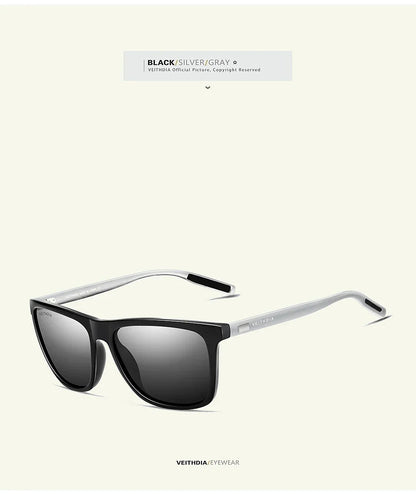 Item Veithdia Brand Sunglasses Retro Aluminum+tr90 Polarized | QHA UK - QHA UK