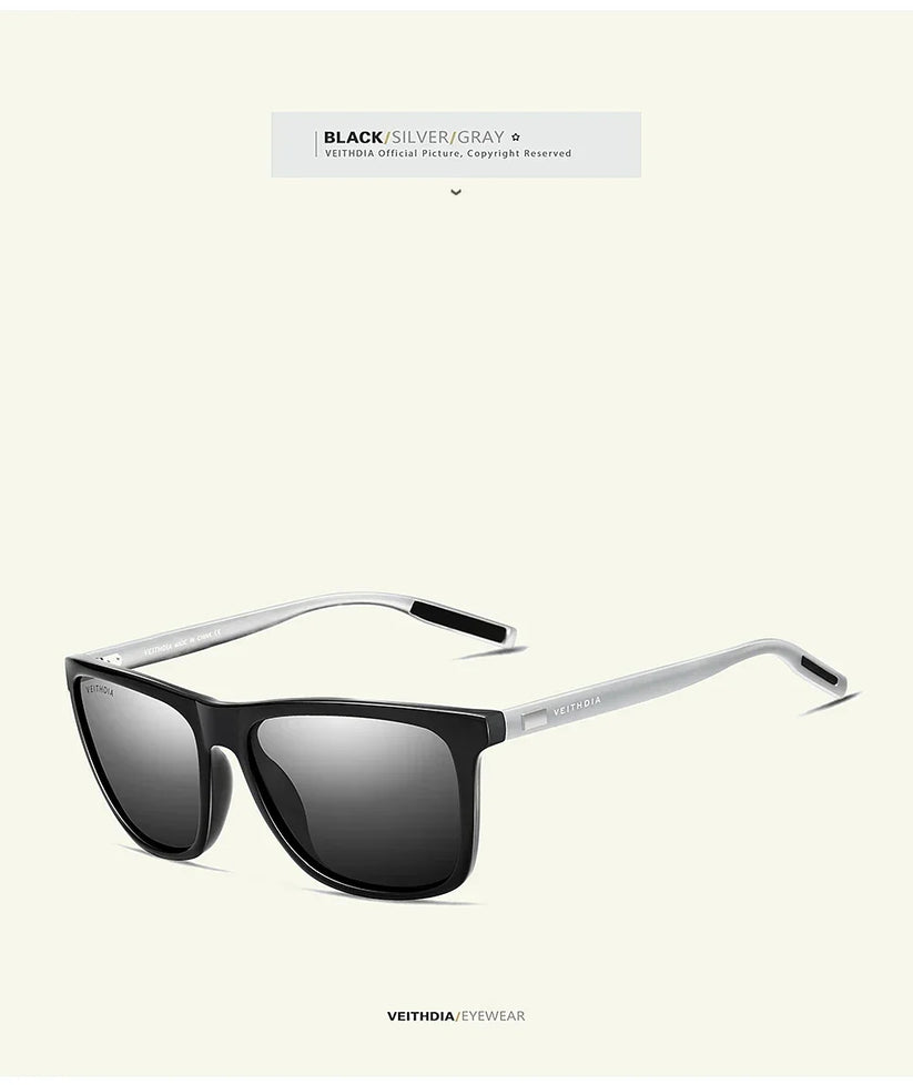 Item Veithdia Brand Sunglasses Retro Aluminum+tr90 Polarized | QHA UK - QHA UK