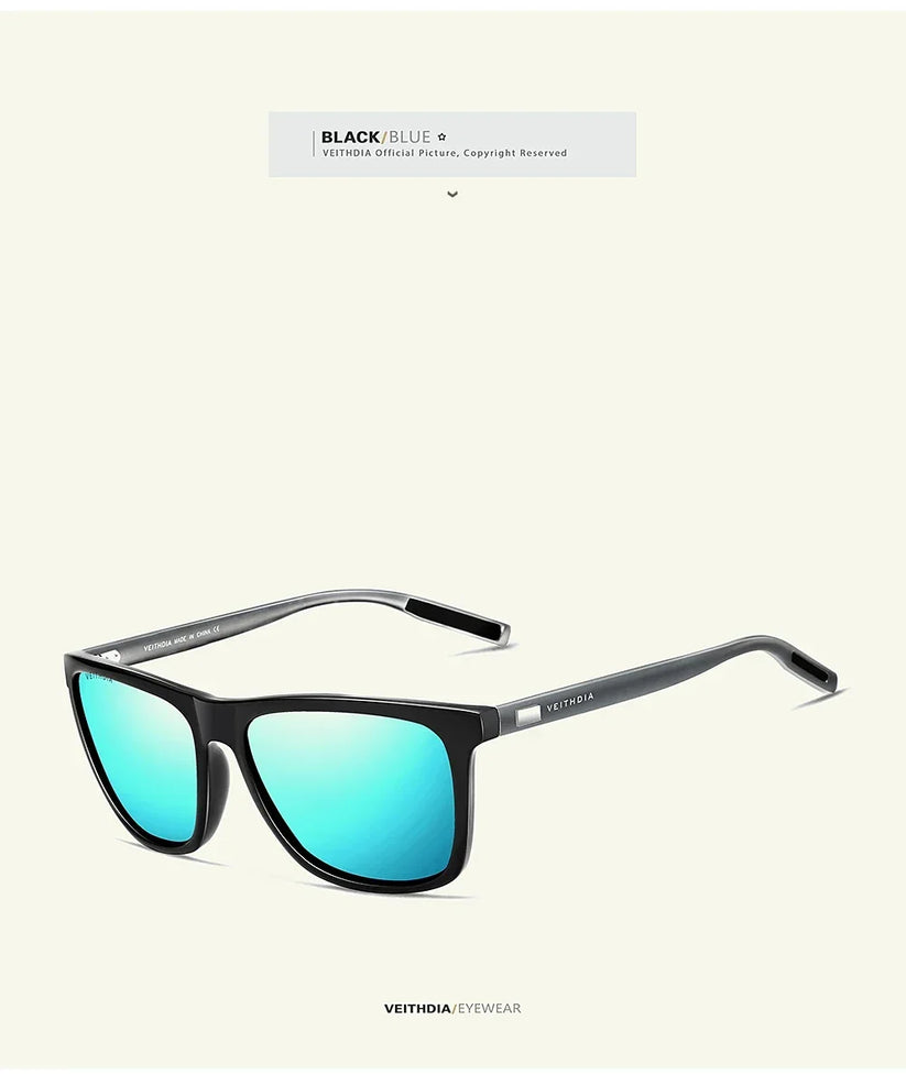 Item Veithdia Brand Sunglasses Retro Aluminum+tr90 Polarized | QHA UK - QHA UK