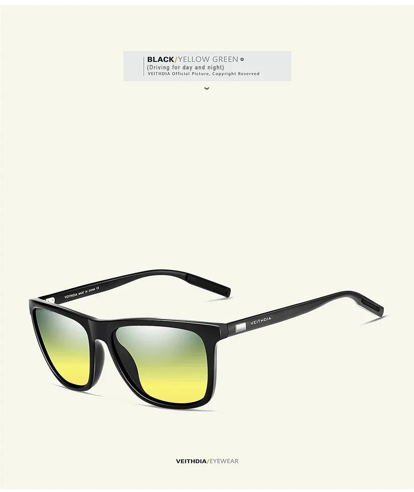 Item Veithdia Brand Sunglasses Retro Aluminum+tr90 Polarized | QHA UK - QHA UK