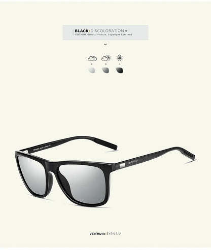 Item Veithdia Brand Sunglasses Retro Aluminum+tr90 Polarized | QHA UK - QHA UK
