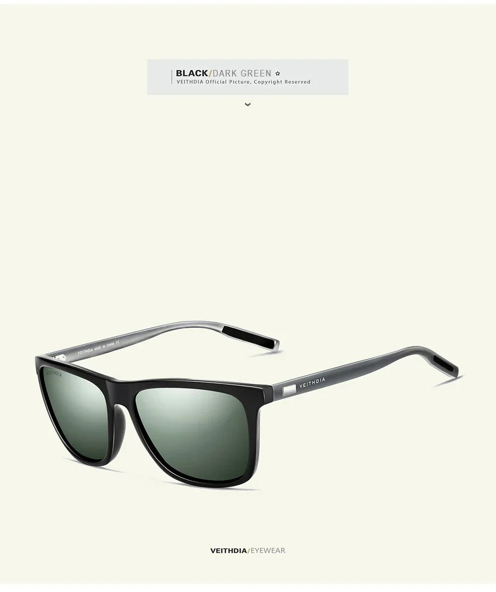 Item Veithdia Brand Sunglasses Retro Aluminum+tr90 Polarized | QHA UK - QHA UK