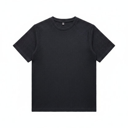 Mens Ice Silk Mesh T-Shirt Breathable Slim Fit Short M-5XL - QHA UK