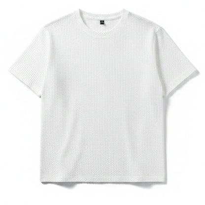 Mens Ice Silk Mesh T-Shirt Breathable Slim Fit Short M-5XL - QHA UK