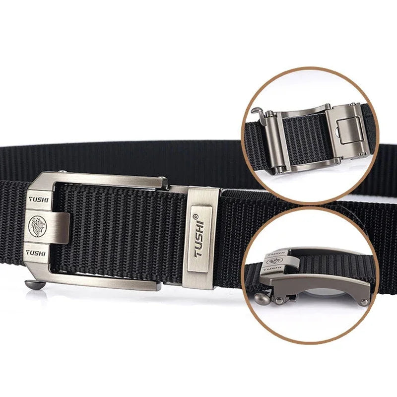 Men's Belt Buckle Polyester Medyla Tactical Nylon Military Army | QHA UK - QHA UK