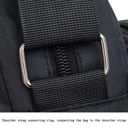 Men's Bag Zip Waterproof Polyester Durable Crossbody Resistant Nylon - QHA UK