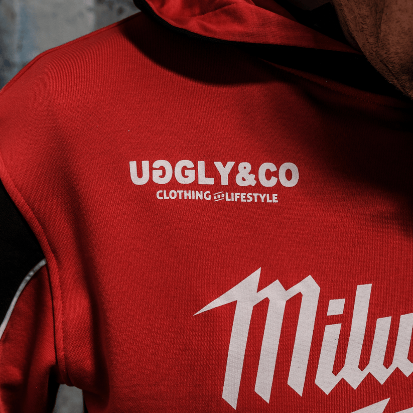 Milwaukee Ducati Teamwear Hoodie Official 2025 Heavyweight Fleece Line - QHA UK