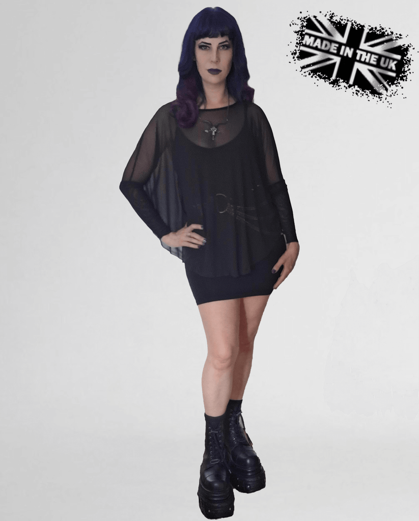 Necessary Evil Women's Mesh Top Circe UK 8-20 - QHA UK