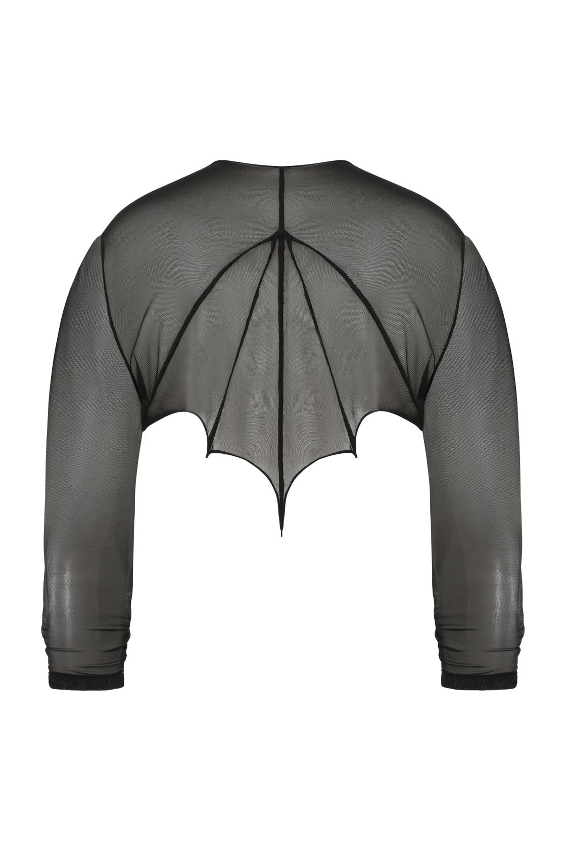 Necessary Evil Bolero Cybele Mesh Bat Wing Effect UK 8-18 - QHA UK