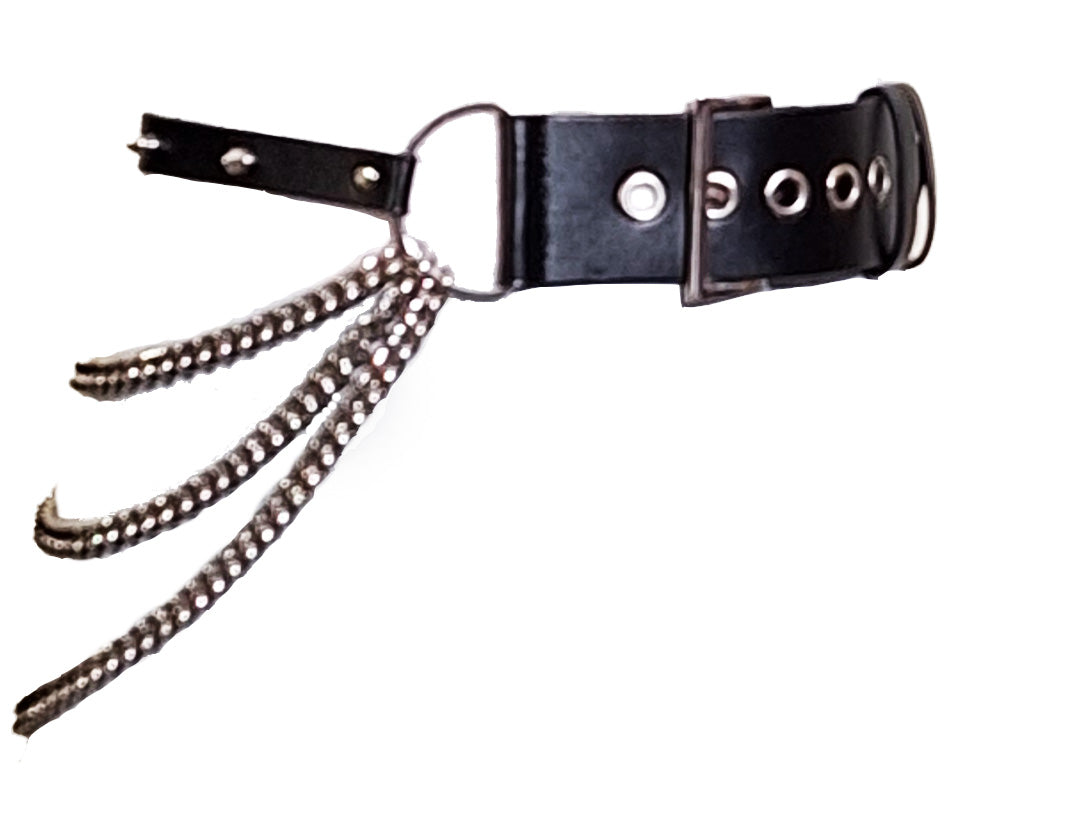 Necessary Evil Belt Nyx Asymmetric Chain UK 8-18 - QHA UK