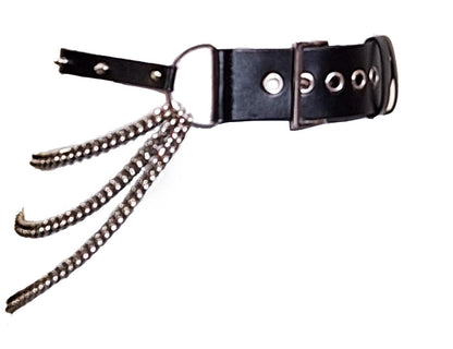 Necessary Evil Belt Nyx Asymmetric Chain UK 8-18 - QHA UK